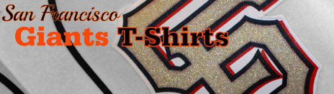 Selection of SF Giants shirts for sale